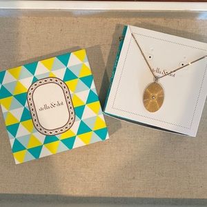 Gold Stella & Dot Layering Necklace